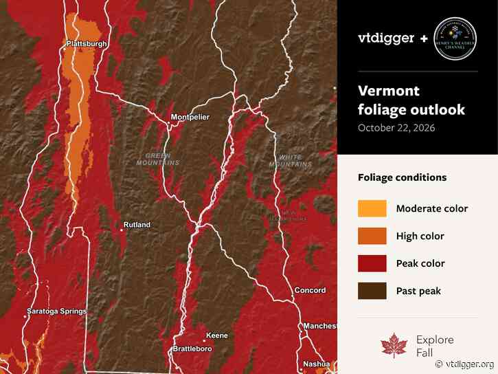 Stick season approaches, but a beautiful weekend ahead across Vermont