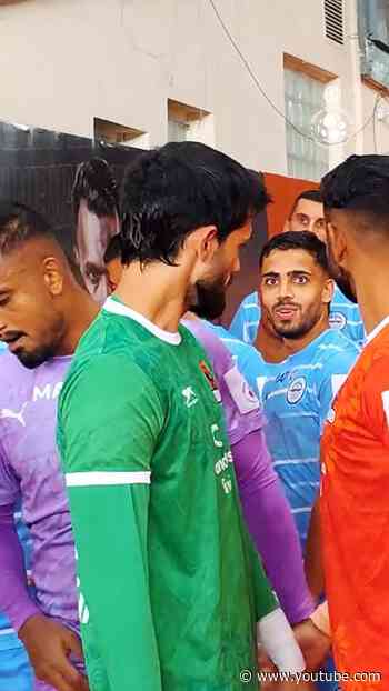 Lil' bro just wanted to see the gloves! 😭#MGISL #PitchsidePass