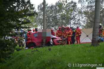 Man(19) uit Veendam ernstig gewond bij ongeval op de N33