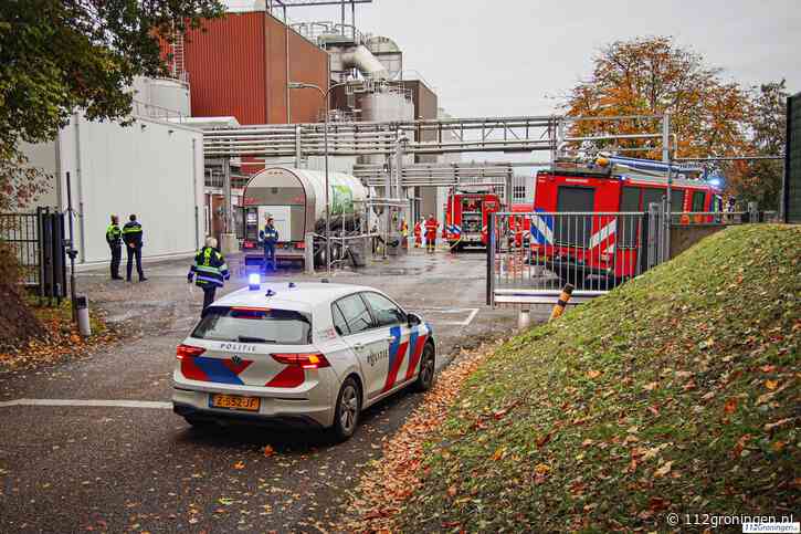 Brandweer schaalt op naar middelbrand bij Friesland Campina Cheese in Marum