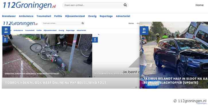 112groningen.nl is ook weer online na PHP beveiligingsfout