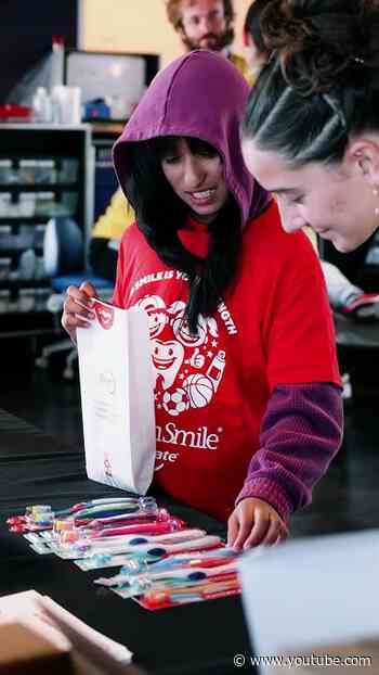 TeamSmile brings free dental care to America First Field 🪥