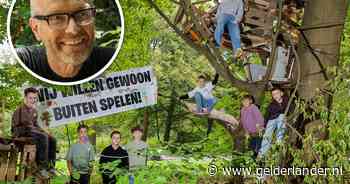 Professioneel boomhutbouwer Rob (75) geeft jongens uit Ede een pluim en wil hun boomhut redden