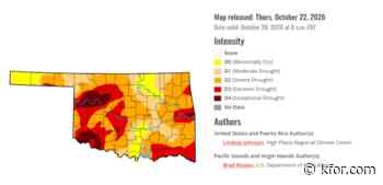 Drought map shows impact of last week's rainfall