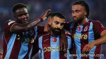 TRABZONSPOR 2 HEARTS 0: Salah reigns supreme but injury-hit Hearts show major improvement on weekend surrender at Celtic