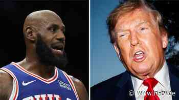 Übungen bei Nationalhymne: Trump nennt LeBron James "totale Schande"