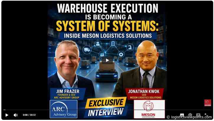Meson Logistics Solutions CEO Jonathan Kwok on the Future of Warehouse Execution
