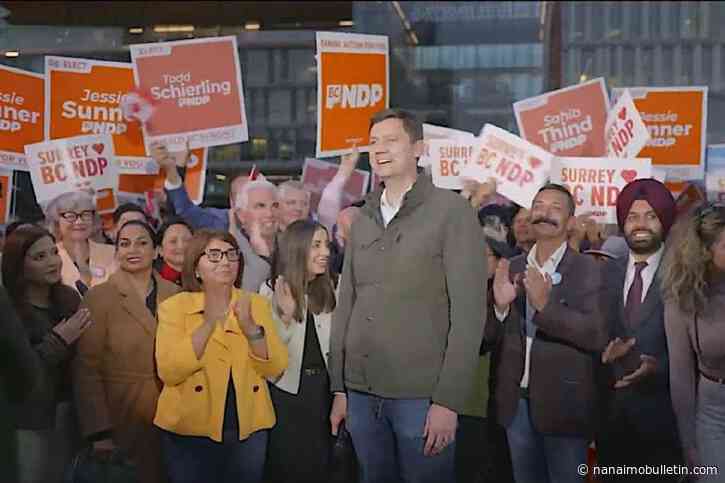 Party leaders love Surrey in final days of B.C. election campaign