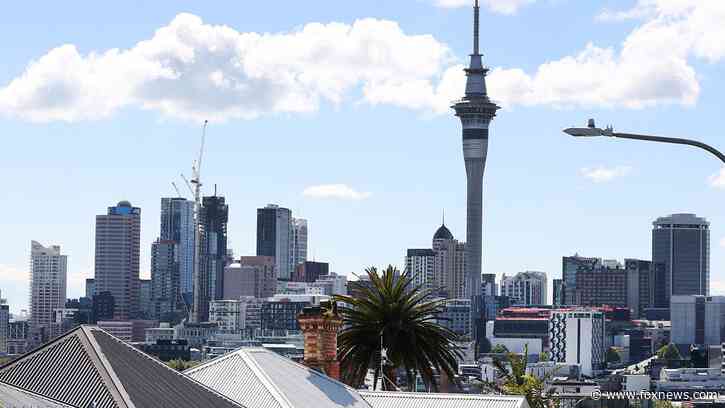Tourist dangles 23 stories above busy street in 'reckless' daredevil stunt