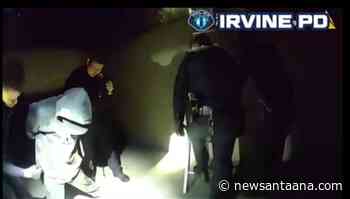 Santa Ana man arrested for copper theft in Irvine after hiding in a storm drain