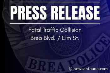 Driver cooperates after fatal pedestrian collision on Brea Blvd. as investigation continues