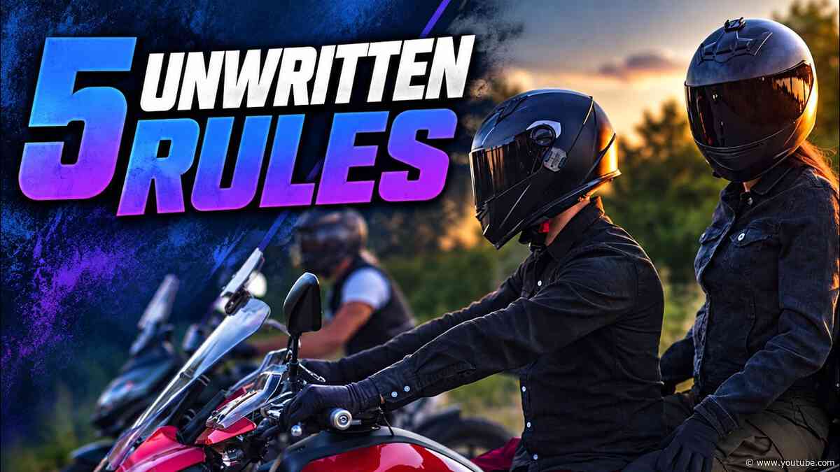 5 Motorcycle Etiquette Rules Every Rider Should Know