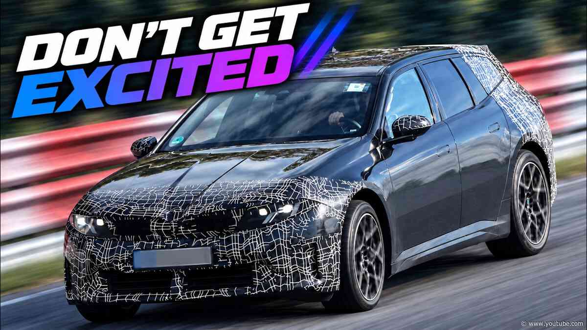 BMW's All-Electric Wagon Caught In Camo, But We're Prepared For Disappointment