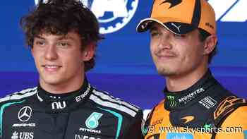 Norris: 'Incredible' Antonelli two levels above Russell all season