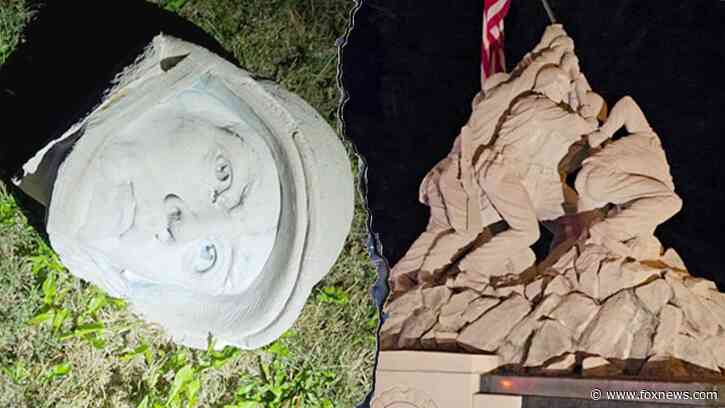 Man accused of decapitating Iwo Jima statue with sledgehammer near Quantico