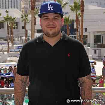Rob Kardashian Makes Rare Appearance for Kim Kardashian's Birthday