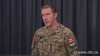 'We will not shy away from answers': Canadian Armed Forces official