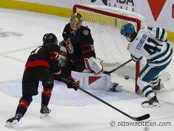 Ottawa Senators can't deliver encore performance in loss to San Jose Sharks