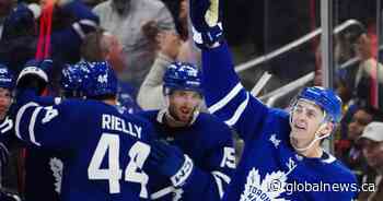 Stecher scores late, Leafs down Rangers 5-4