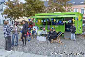 „The green BOXX“ - Jugendliche eröffnen in Auerbach einen eigenen Laden