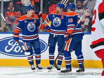 Stanley Cup champion Hurricanes overwhelmed by Edmonton Oilers superstars