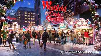 Westfield-Quartier bekommt Weihnachtsmarkt – mit Schneekanone und pinkfarbenen Tannen