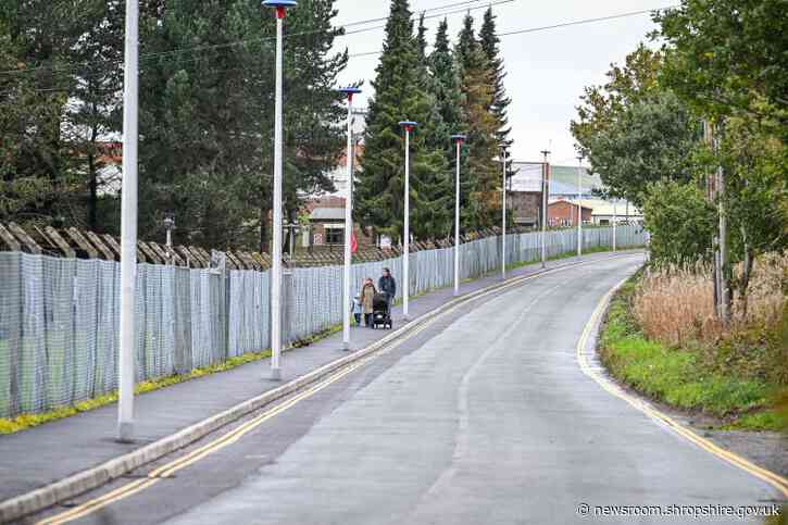 New footpath opens between Cosford’s station and RAF Museum