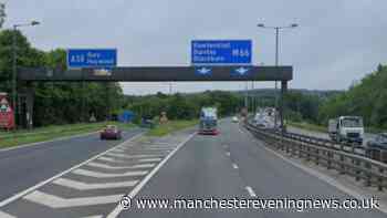 M66 queues build after vehicles stopped following crash