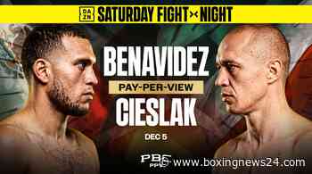 David Benavidez Returns To PPV Against Michal Cieslak