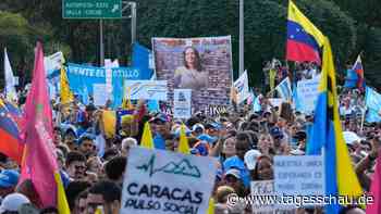Venezuela: Tausende fordern Rückkehr von Machado