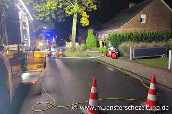 Über 100.000 Liter Wasser fluten Keller in Dülmen