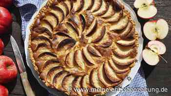 Leute entdecken ein altes Apfelkuchen-Rezept mit Kartoffel wieder