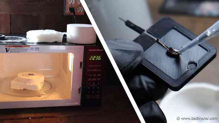 YouTuber makes a fully functioning solar cell at home using a microwave