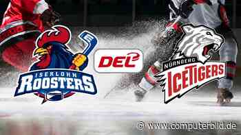 Iserlohn Roosters gegen Nürnberg Ice Tigers: DEL-Eishockey live und gratis