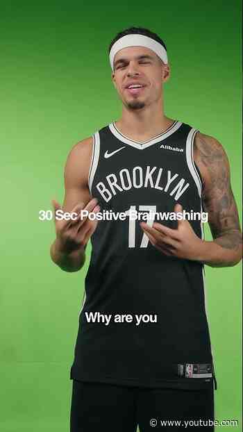 30 seconds of POSITIVE brainwashing ✨ #brooklynnets #affirmations #positivevibes