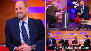 Prince William appears on The Graham Norton Show to discuss his love of Traitors... and the job he'd have if he wasn't first in line to throne