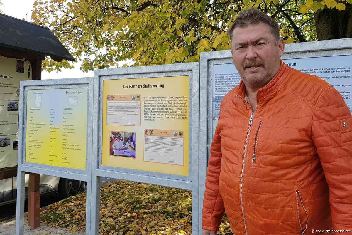 Kleines vogtländisches Reumtengrün hat einen internationalen Partnerschaftspfad