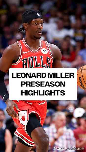 Lenny LED THE NBA in preseason scoring 🔥