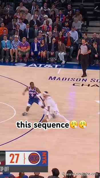 jose doing a little bit of everything😮‍💨😮‍💨 #nyknicks #nba #alvarado