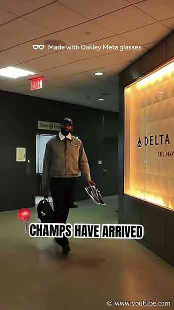 fitted like champs #nyk #nyknicks #basketball #arrivals