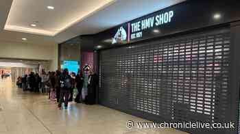 Huge queues at Eldon Square HMV as North East fans of iconic band await album