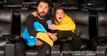 Rylan Clark and Gogglebox star team up to prank cinema visitors with jump scares
