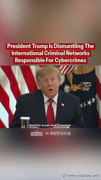 "We will work tirelessly to... dismantle the criminal networks that prey on our people." 🇺🇸