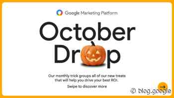 Explore new ways to drive your best ROI with the first Google Marketing Platform Drop.