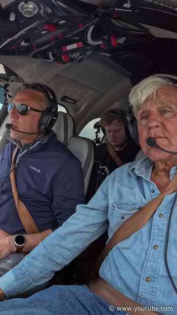 Jay Leno Takes Off in the Cirrus Vision Jet