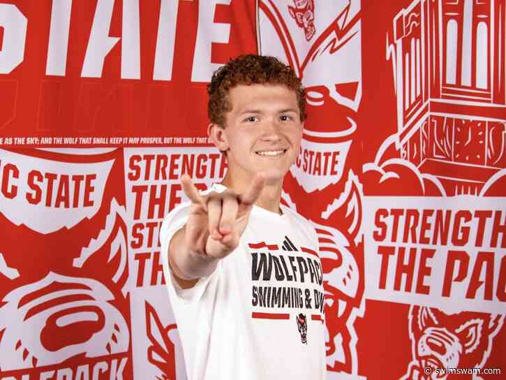 Futures Breaststroke Champion Charlie Camplin Verbals to NC State for 2027-28