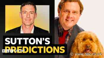 Sutton's predictions v Waffle the Wonder Dog and his owner, Simon