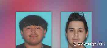 Santa Fe police identify two suspects in a recent drive-by shooting