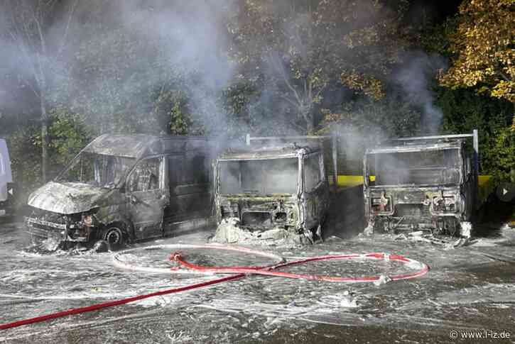 Zeugenaufruf nach Brandstiftung bei MAN Truck & Bus Deutschland GmbH in Leipzig