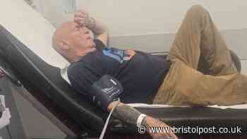 Choking on cup of tea may have saved dad's life after fit